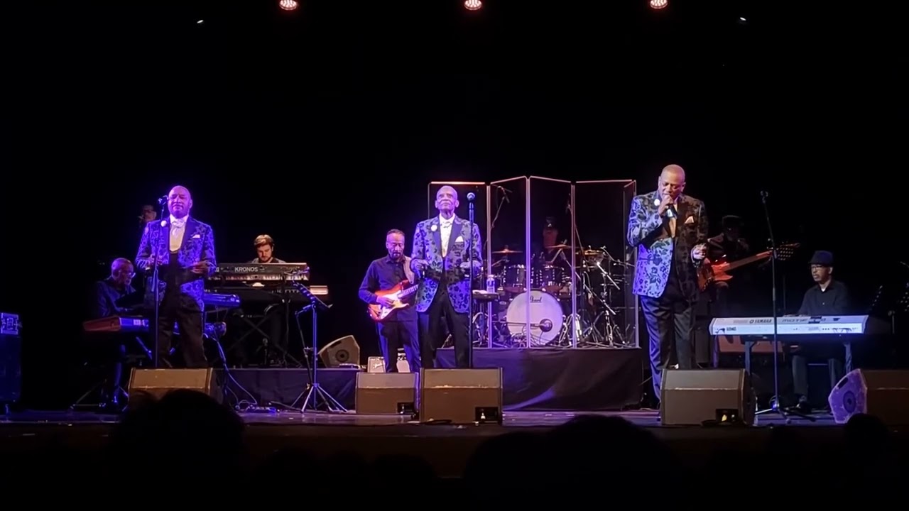 The Stylistics live concert Paris 2024   I'm Stone In Love With You